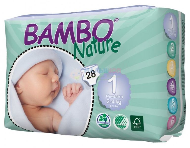  Bambo Nature Newborn 2-4  (28 ) 310131
