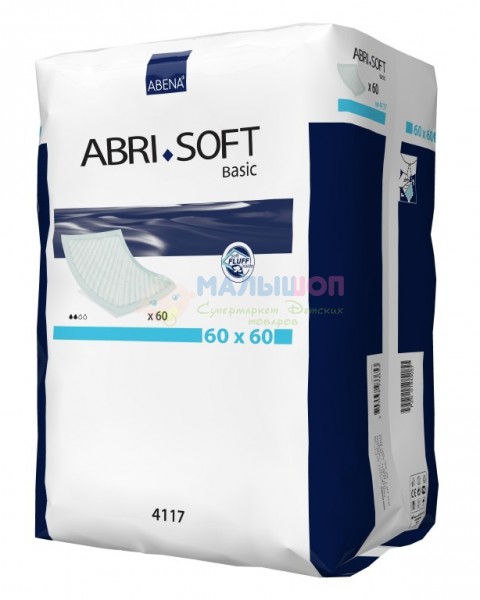 Впитывающие пеленки Abena Abri-soft Basic 60x60 см 60 шт 4117