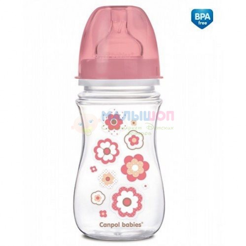 Бутылочка с широким горлышком Canpol Pp Easystart Newborn Baby антиколиковая 250930099